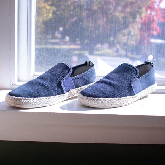 Stacy Adams Size 8.5M Casual Navy Slip-On Shoes - Picture 1 of 7